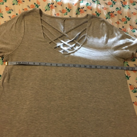 2x strappy tunic tee - Picture 3 of 5